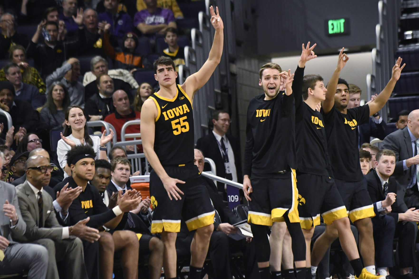 Iowa Northwestern Basketball